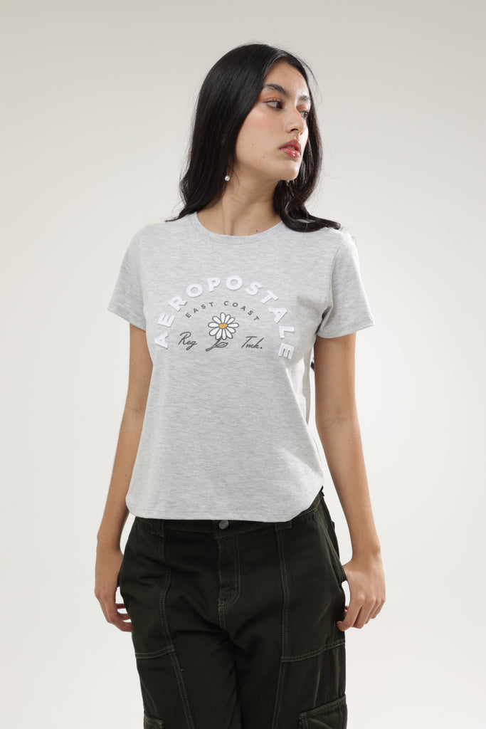 Camiseta Para Mujer Flower Aero Graphic Level 2 Mhg
