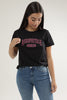 Camiseta Para Mujer Plush Est. 87 Aero Graphic Level 2 Dark Black