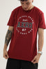 Camiseta Para Hombre Red Wine Aero Level 1 Graphic Tees Pomegranate