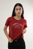 Camiseta Para Mujer 1987 Aero Graphic Level 2 Pomegranate