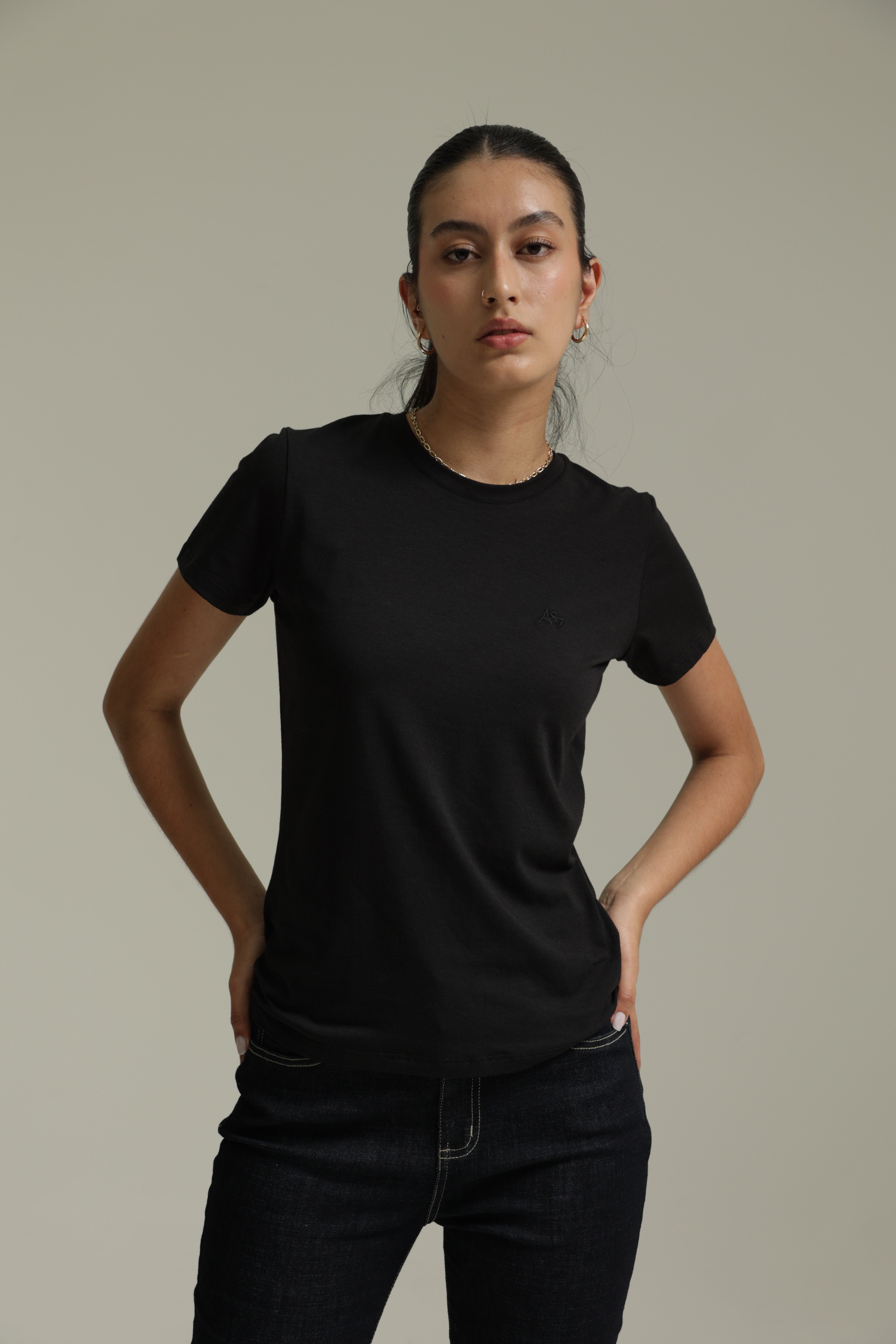 Playera Negra Dama Png Camisetas Negras Para Dama CAMISETA PARA