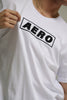 Camiseta Para Hombre Aero Level 2 Graphic Tees Bright White Black Aero Embroidery
