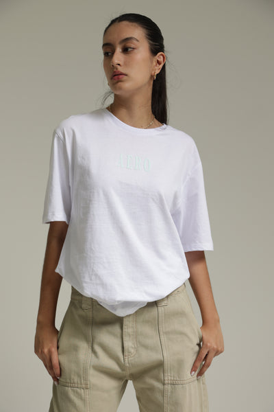 Camiseta Para Mujer Aero Girls Fashion Graphics Lime Cream Overcise