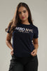 Camiseta Para Mujer Aero Graphic Level 2 Ocean Deep NYC Pink
