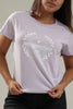 Camiseta Para Mujer Aero Graphic Level 1 Lavender Escape Racquet Club