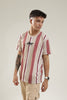 Camiseta Para Hombre Aero Guys Fashion Graphics Rose Spritz Red Stripes