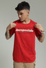 Camiseta Para Hombre Black Recangle New York City Aero Level 2 Graphic Tees True Red