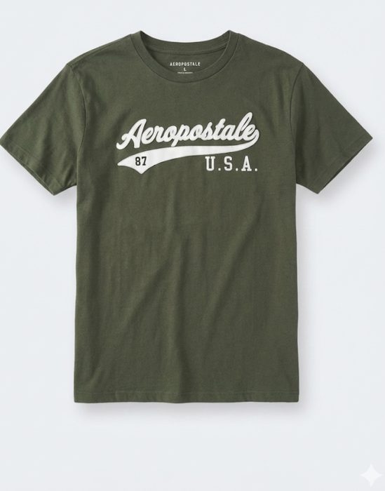 AERO LEVEL 2 GRAPHIC TEES OLIVINE