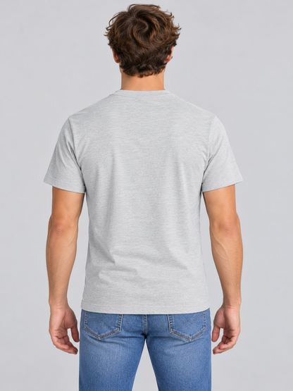 Camiseta Básica Hombre Gris Claro Aero Guys Ss Tees Light Heather Grey 4240
