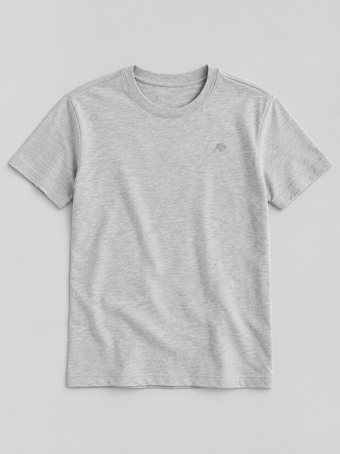 Camiseta Básica Hombre Gris Claro Aero Guys Ss Tees Light Heather Grey 4240