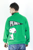 Buzo Para Hombre Snoopy Aero Guys Fleece Other Cosmic Green Peanuts 016