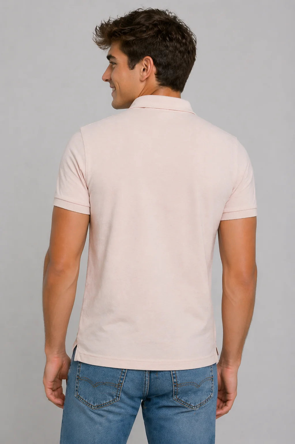 Polo Rosada Para Hombre Aeropostale Guys Ss Solid Polo Primrose Pink  7907