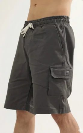 AERO GUYS CARGO SHORTS BLACKENED PEARL