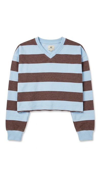 AERO GIRLS FLEECE CREW HOT CHOCOLATE