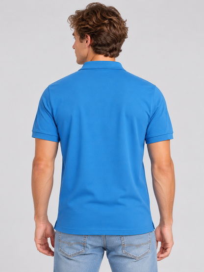 Polo Azul Para Hombre Aeropostale Guys Polo Other French Blue 7907