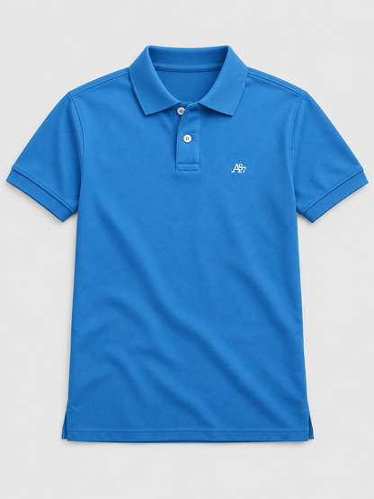 Polo Azul Para Hombre Aeropostale Guys Polo Other French Blue 7907