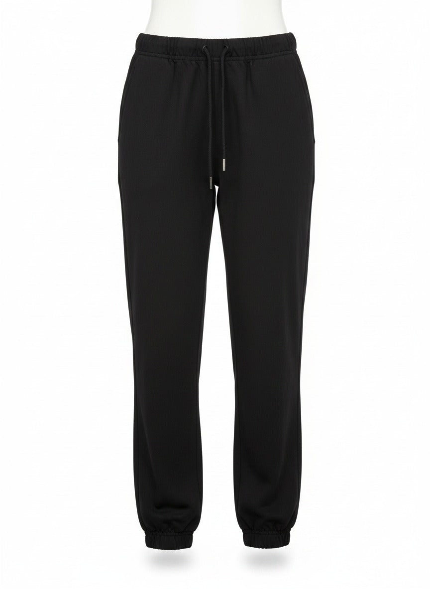 AERO GIRLS KNIT PANTS DARK BLACK