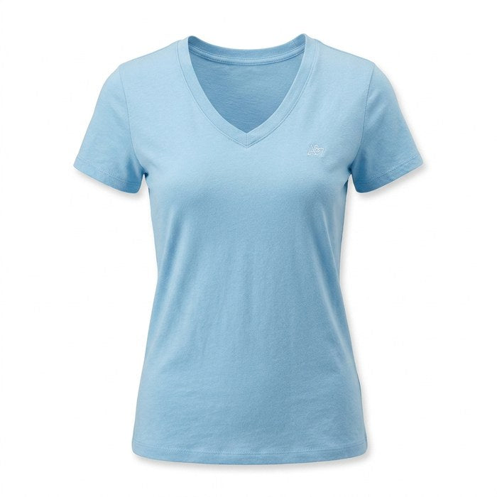 AERO GIRLS SOLID SS BABY BLUE