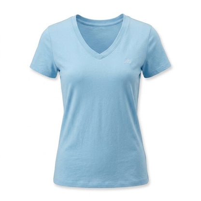 AERO GIRLS SOLID SS BABY BLUE