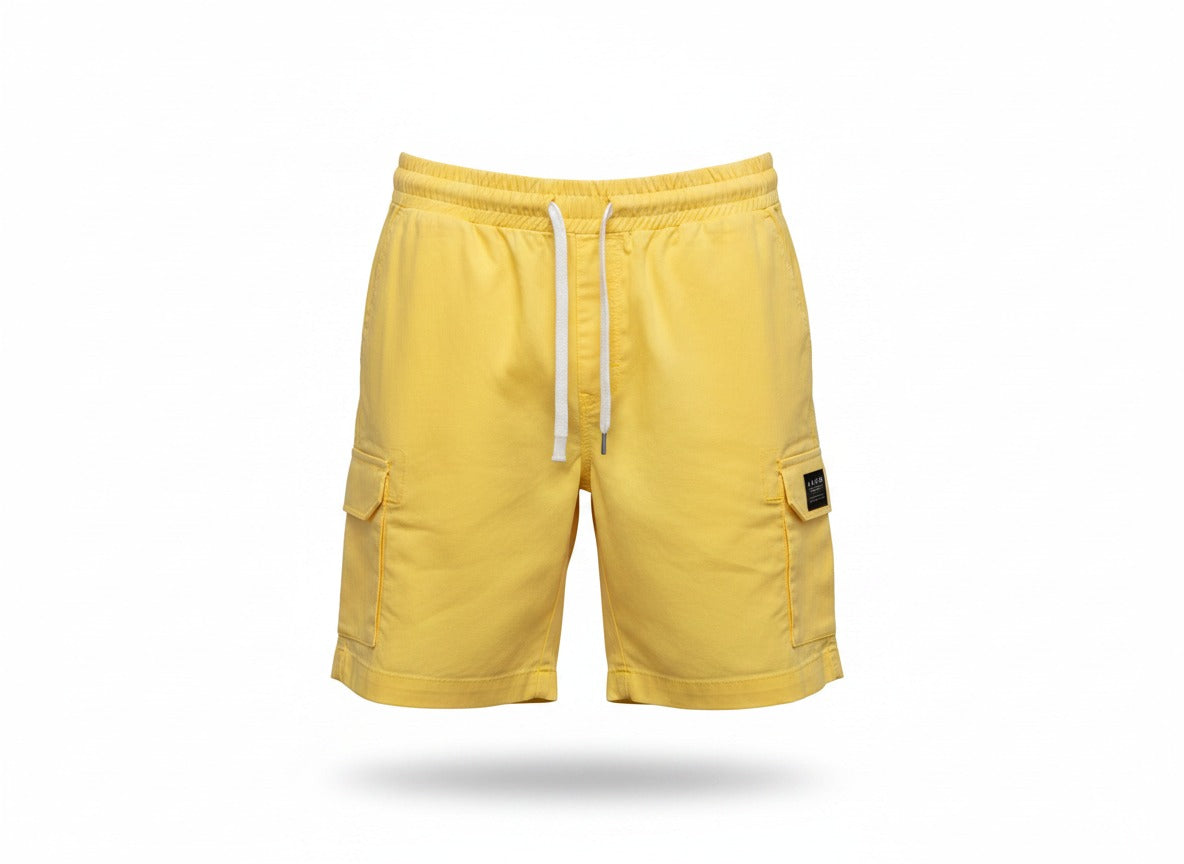 AERO GUYS CARGO SHORTS SUNLIGHT