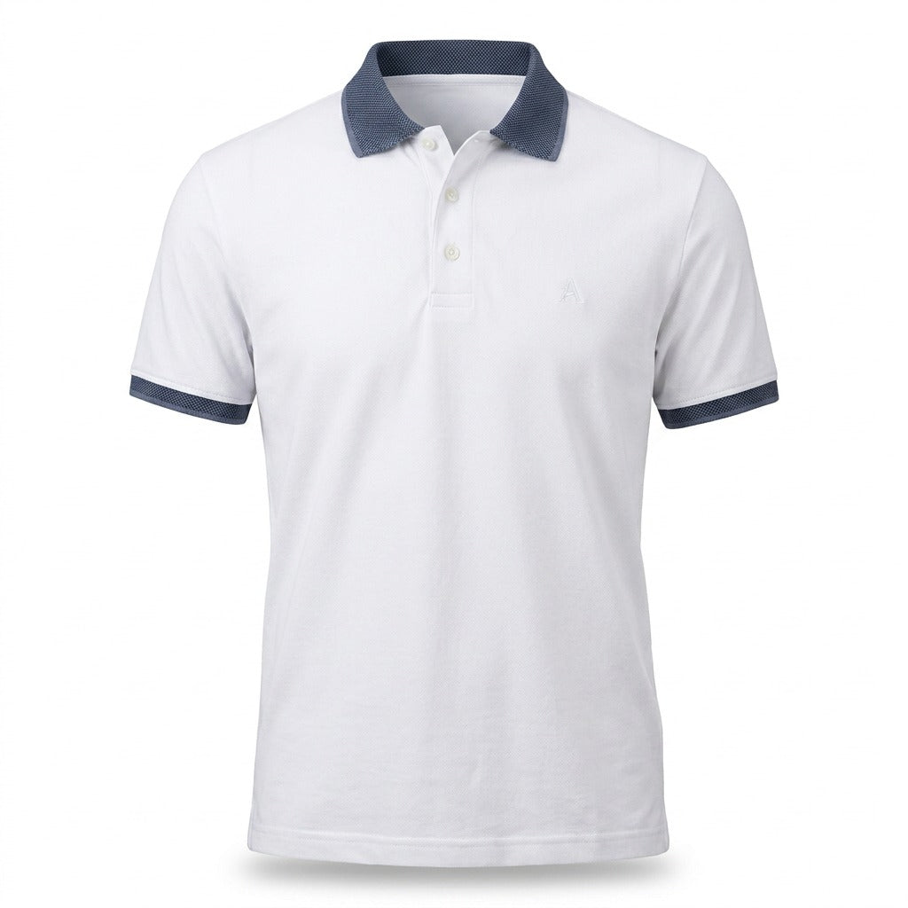 AERO GUYS SS NOVELTY POLO BLEACH