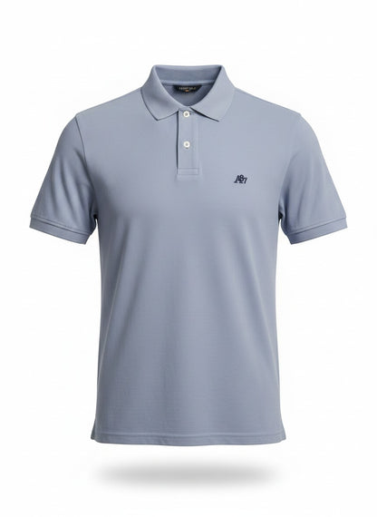AERO GUYS SS SOLID POLO DELLA ROBBIA BLUE