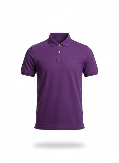 AERO GUYS SS SOLID POLO PARACHUTE PURPLE