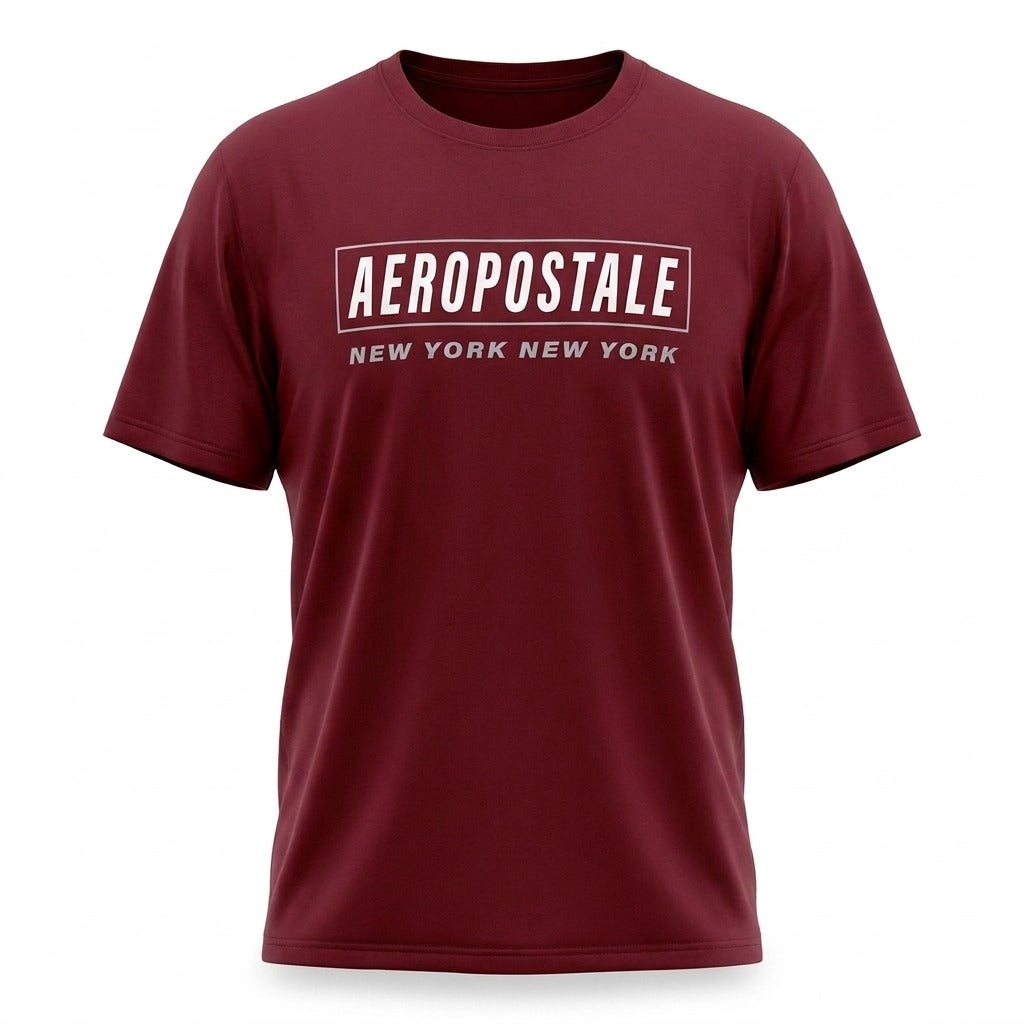 AERO LEVEL 2 GRAPHIC TEES POMEGRANATE