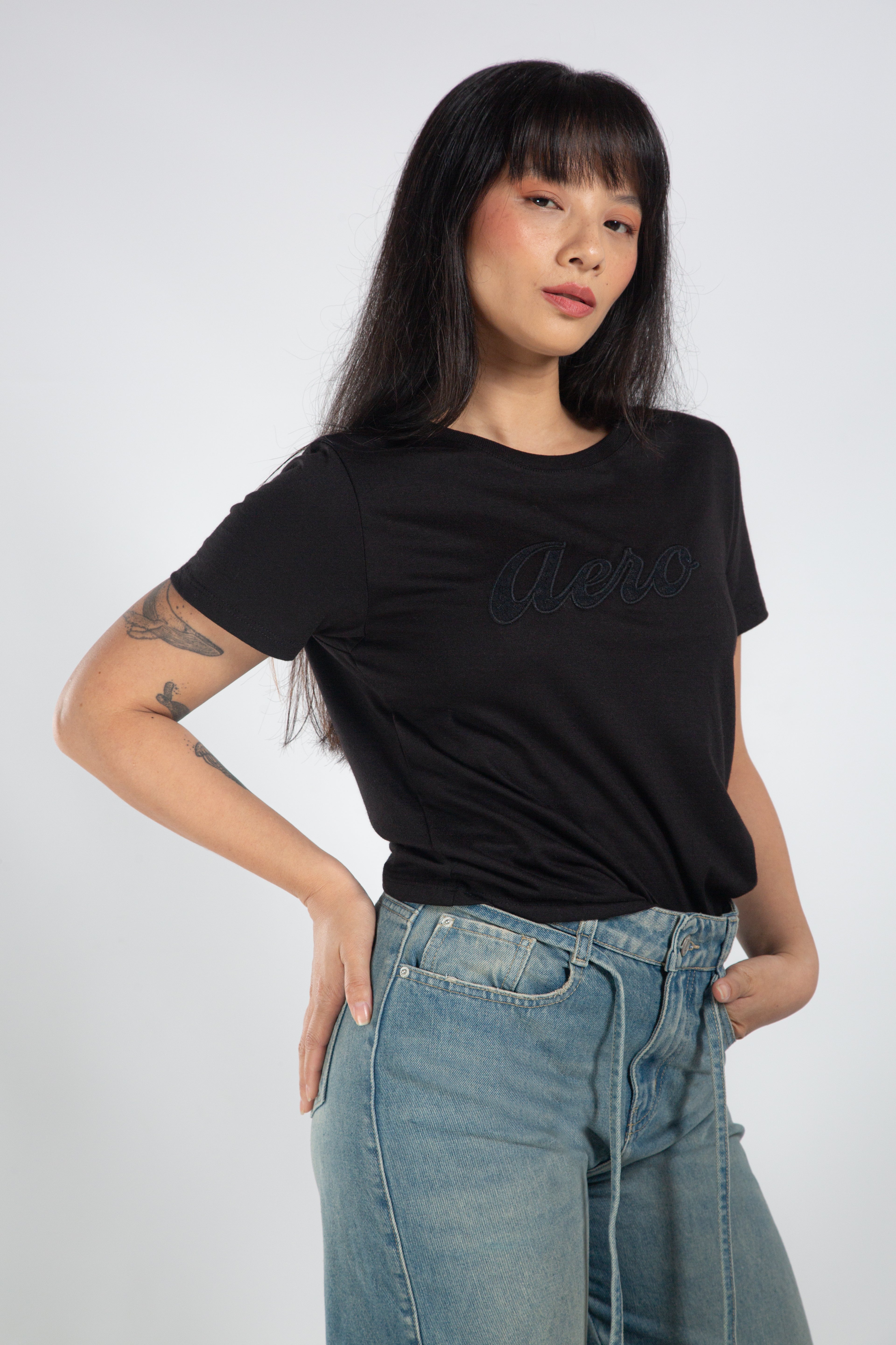 Jean para Mujer Aeropostale Guys Slim Straight Light Wash 4089