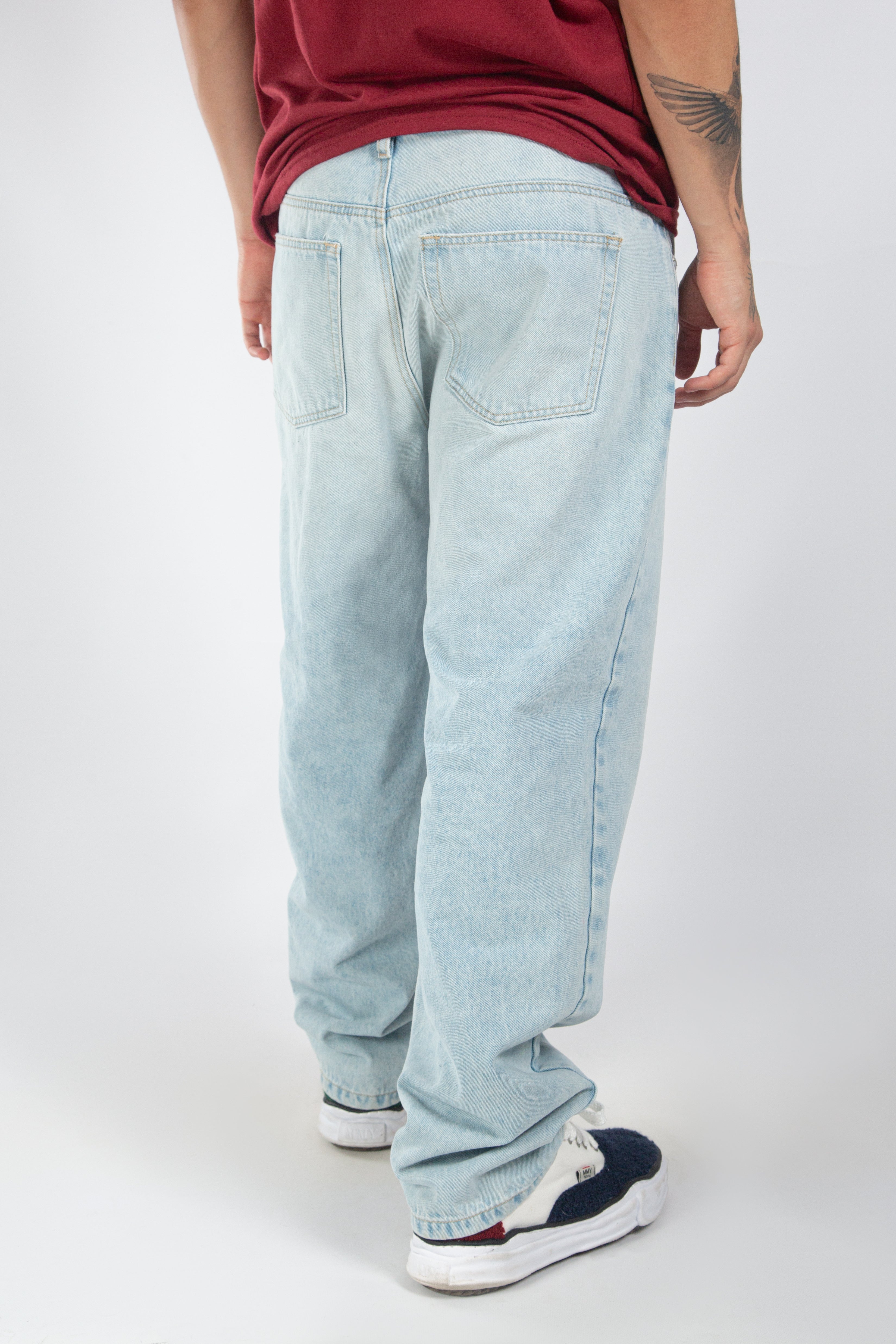 Jean para Hombre Aeropostale Guys Slim Straight Light Wash 4091