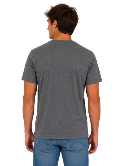 Camiseta Básica Hombre Aero Guys Ss Tees Charcoal Heather Grey 4240
