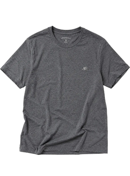 Camiseta Básica Hombre Aero Guys Ss Tees Charcoal Heather Grey 4240