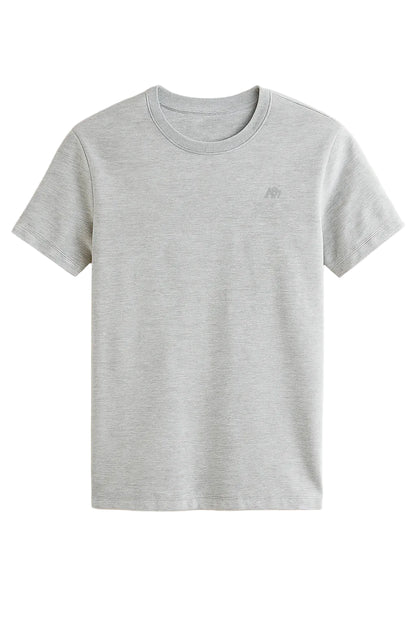 Camiseta Básica Hombre Gris Claro Aero Guys Ss Tees Light Heather Grey 4240