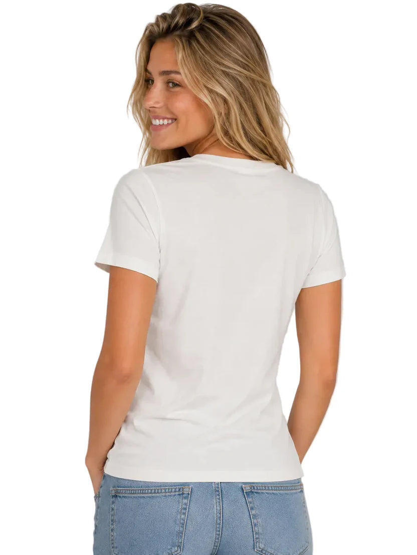 Camiseta Básica Birch Aero Girls Solid Ss Birch 4208