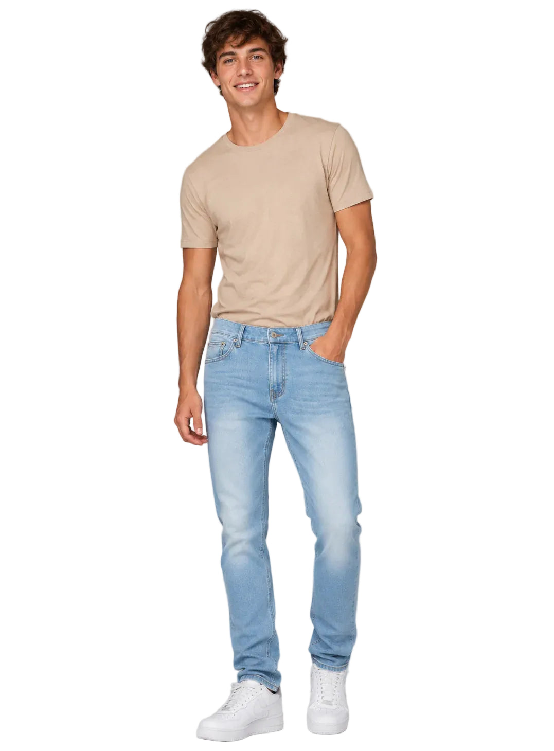 Jean Para Hombre Aeropostale Guys Slim Straight Light Wash 9324