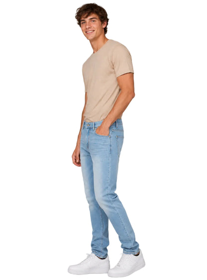 Jean Para Hombre Aeropostale Guys Slim Straight Light Wash 9324