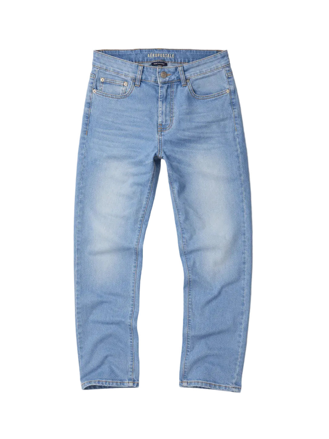 Jean Para Hombre Aeropostale Guys Slim Straight Light Wash 9324