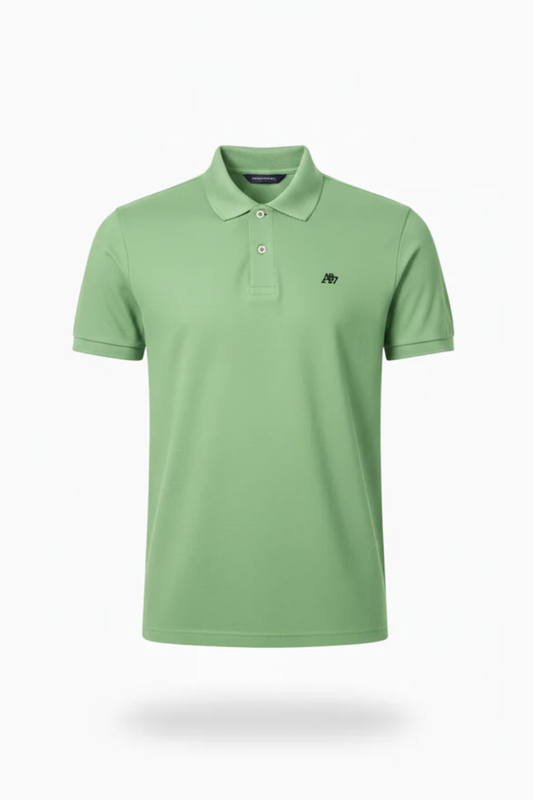 Polo Para Hombre Aero Guys Ss Solid Polo Green Turquoise 7907