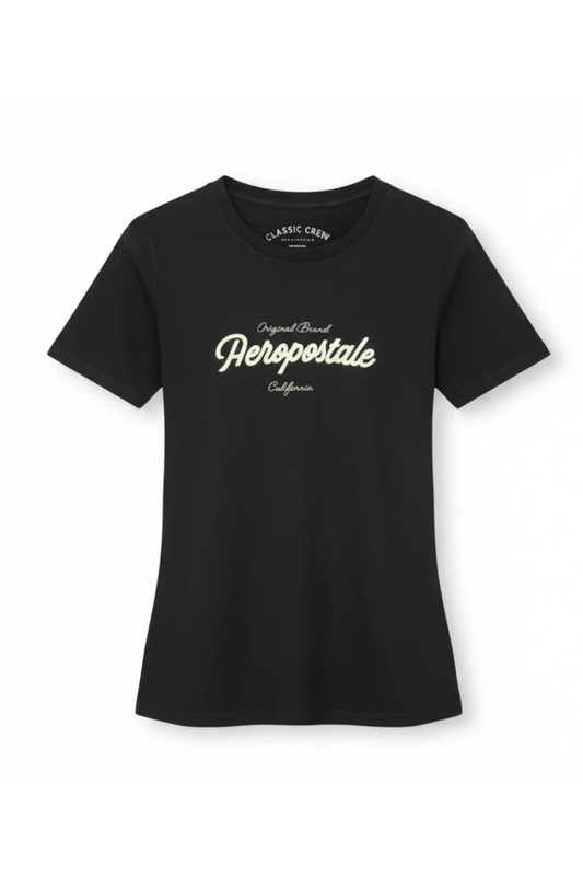 Camiseta Para Mujer Aero Graphic Level 2 Dark Black 7139