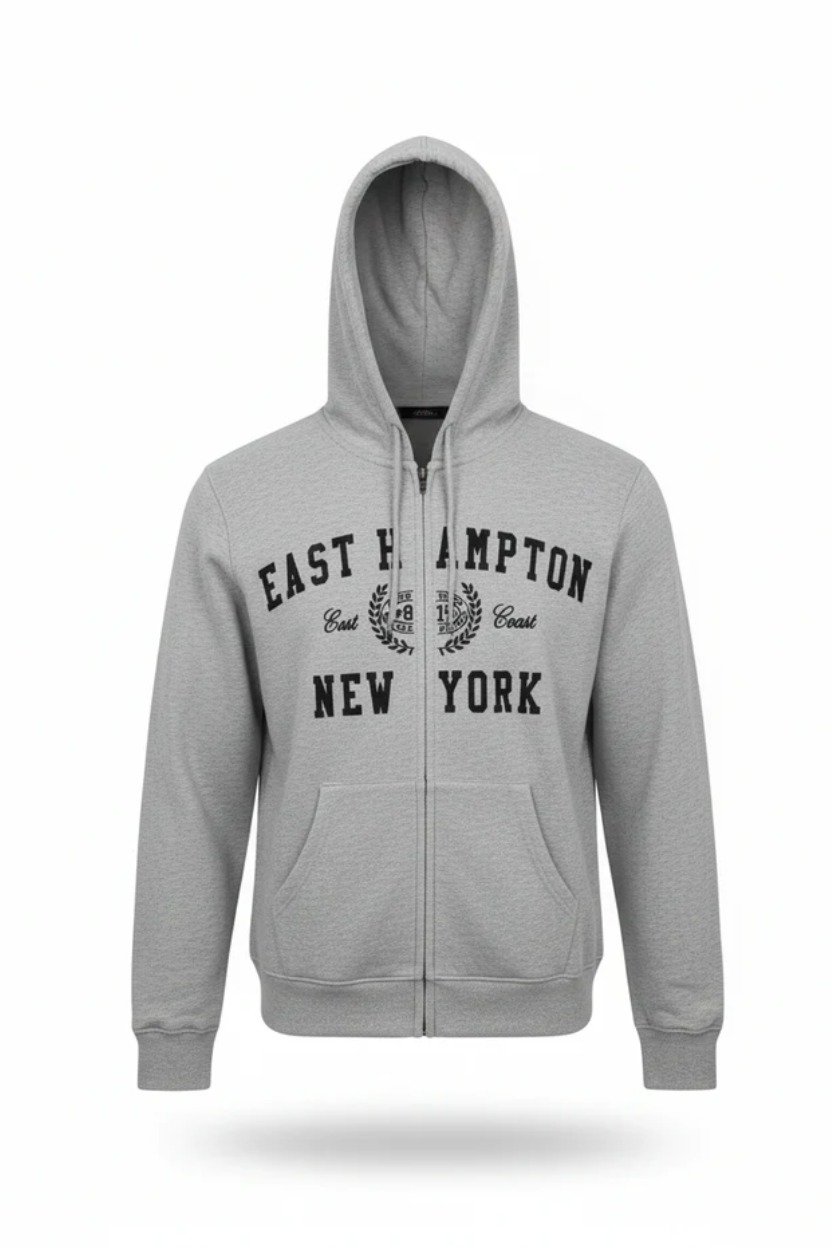 Buzo Para Hombre Aeropostale Color Gris Guys Full Zip Hoodies 6069