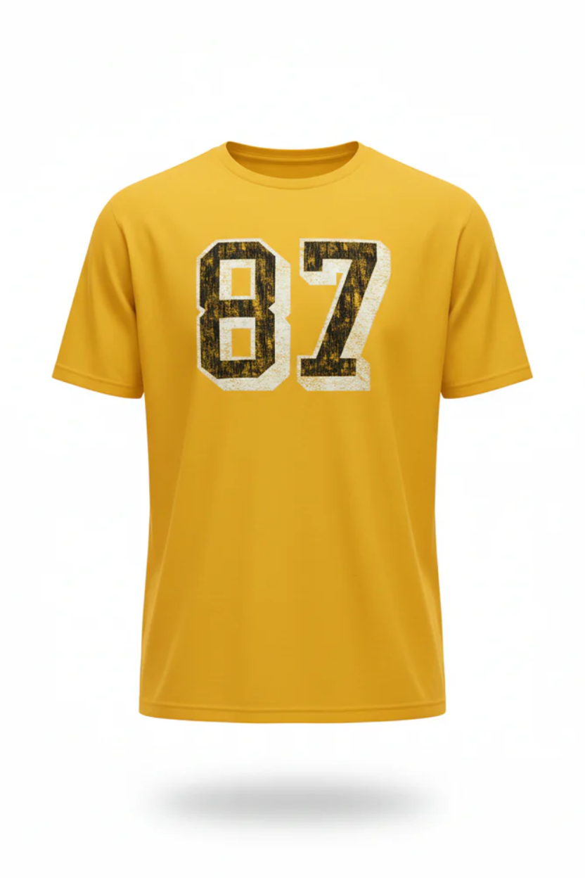Camiseta Para Hombre Aero Level 1 Graphic Tees Bright Gold 6216