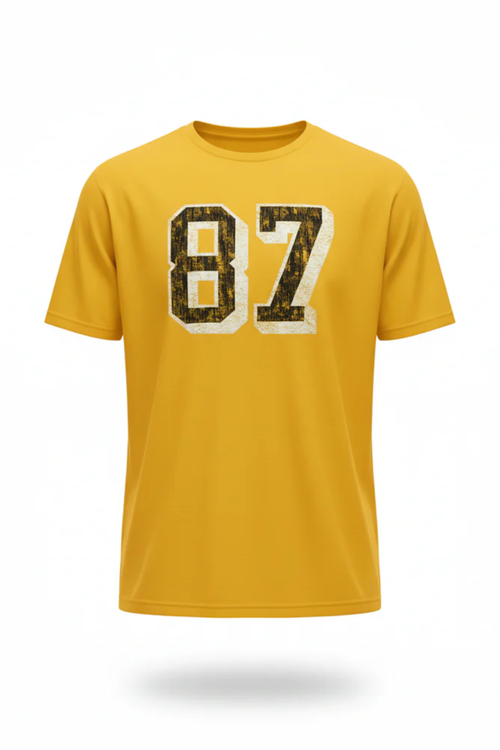 Camiseta Para Hombre Aero Level 1 Graphic Tees Bright Gold 6216
