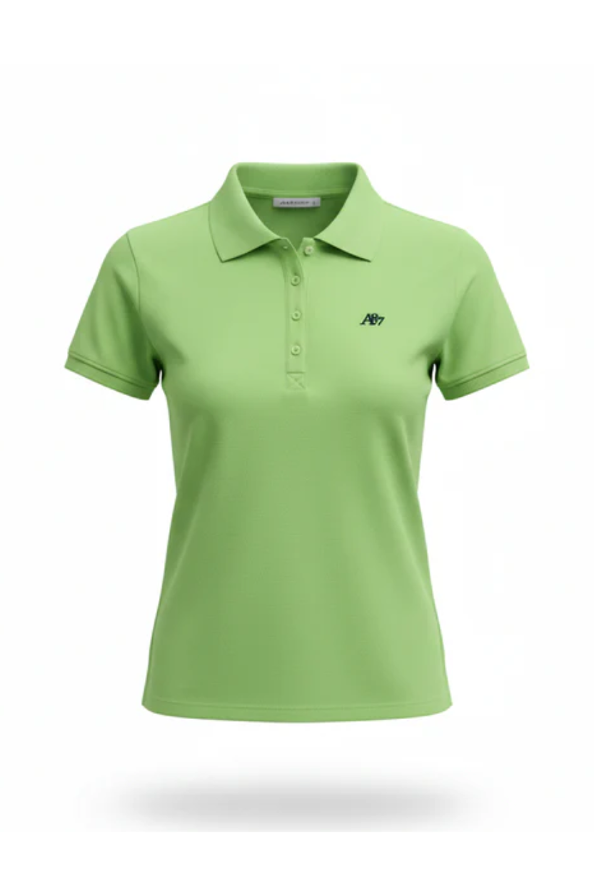 Polo Para Mujer Aero Solid Polo Green Turquoise 4164