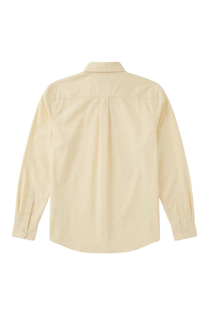 Camisa Amarilla Para Hombre Aero Guys Ls Woven Shirts Illuminating