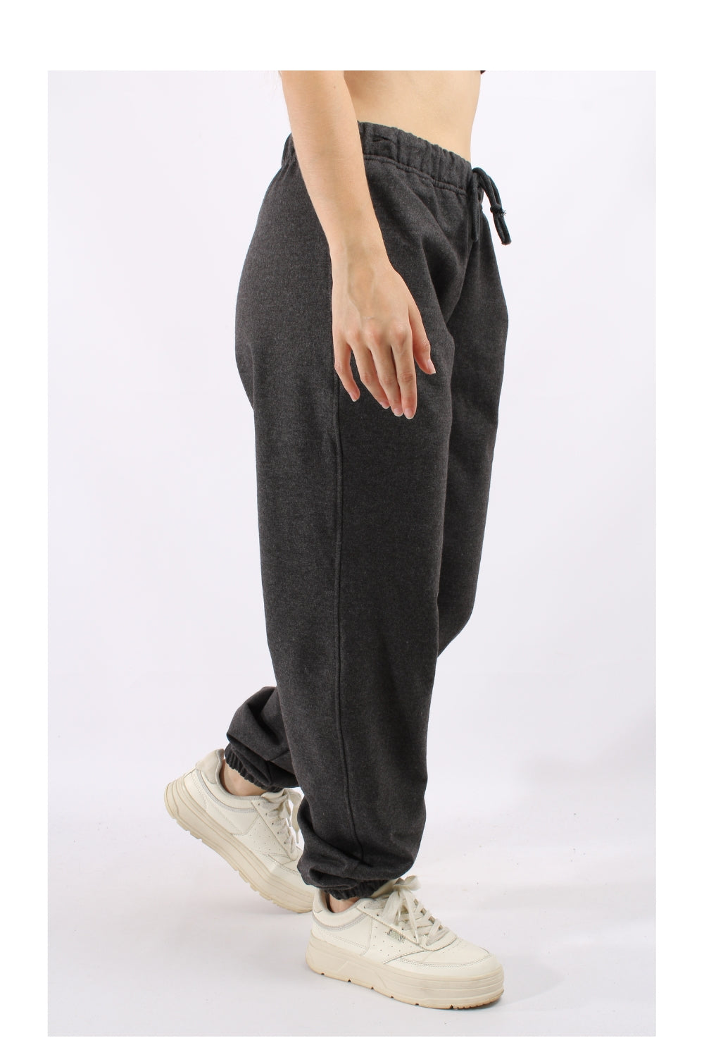 Sudadera Gris Para Mujer Aero Girls Knit Pants Charcoal Heather Grey  9448