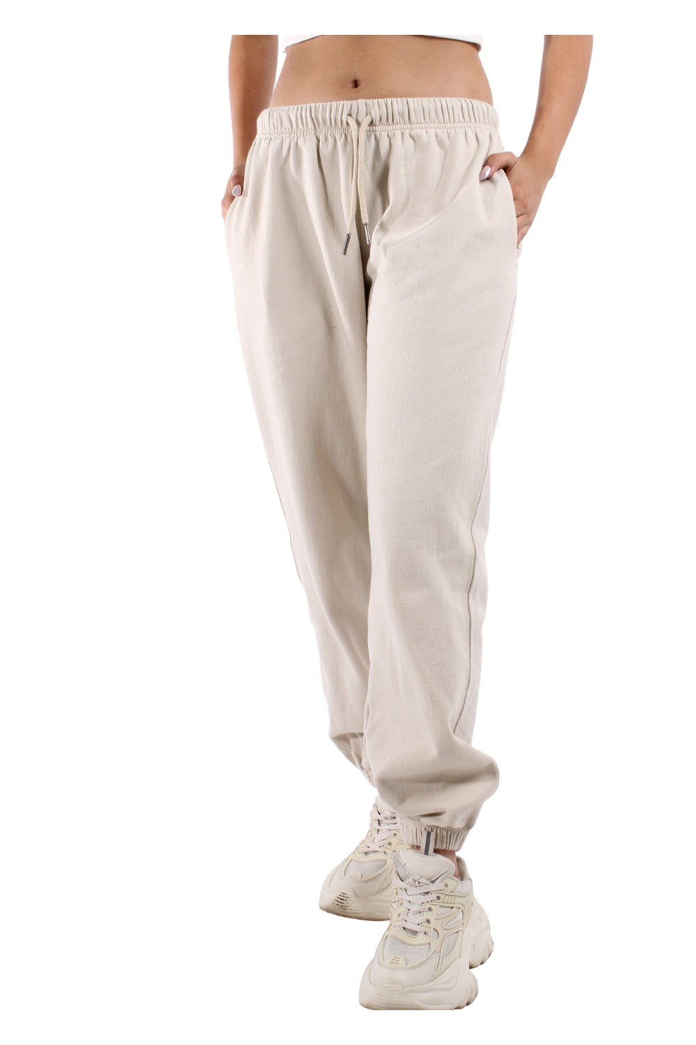 Sudadera Beige Para Mujer Aeropostale Girls Knit Pants Egret 9448