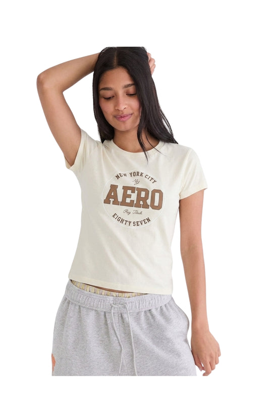 Camiseta Para Mujer Aero GRAPHIC Level 2 TOFU 6993