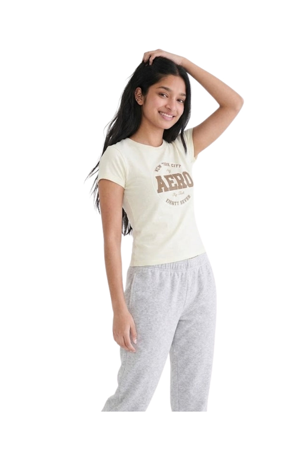 Camiseta Para Mujer Aero GRAPHIC Level 2 TOFU 6993