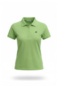 Polo Para Mujer Aero Solid Polo Green Turquoise 4164