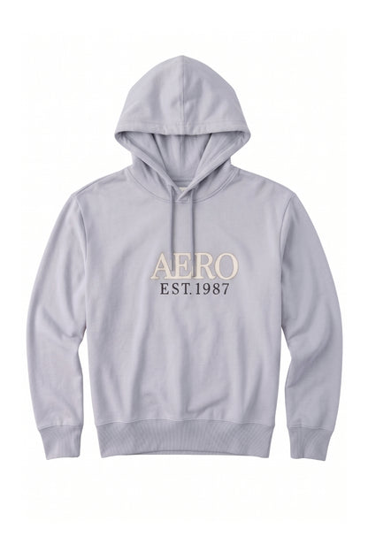 Buzo Para Mujer Aero Fleece Pop Over Vapor Blue 3009